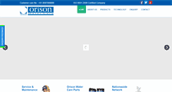 Desktop Screenshot of orisonwater.com